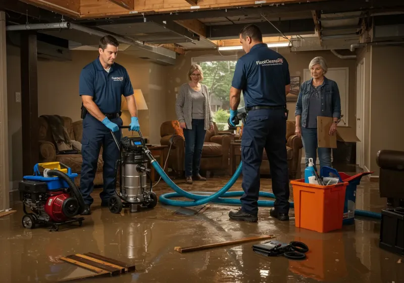 Basement Water Extraction and Removal Techniques process in Winfield, WV
